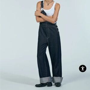 Zara TRF denim overalls. New with tags. Women’s size L